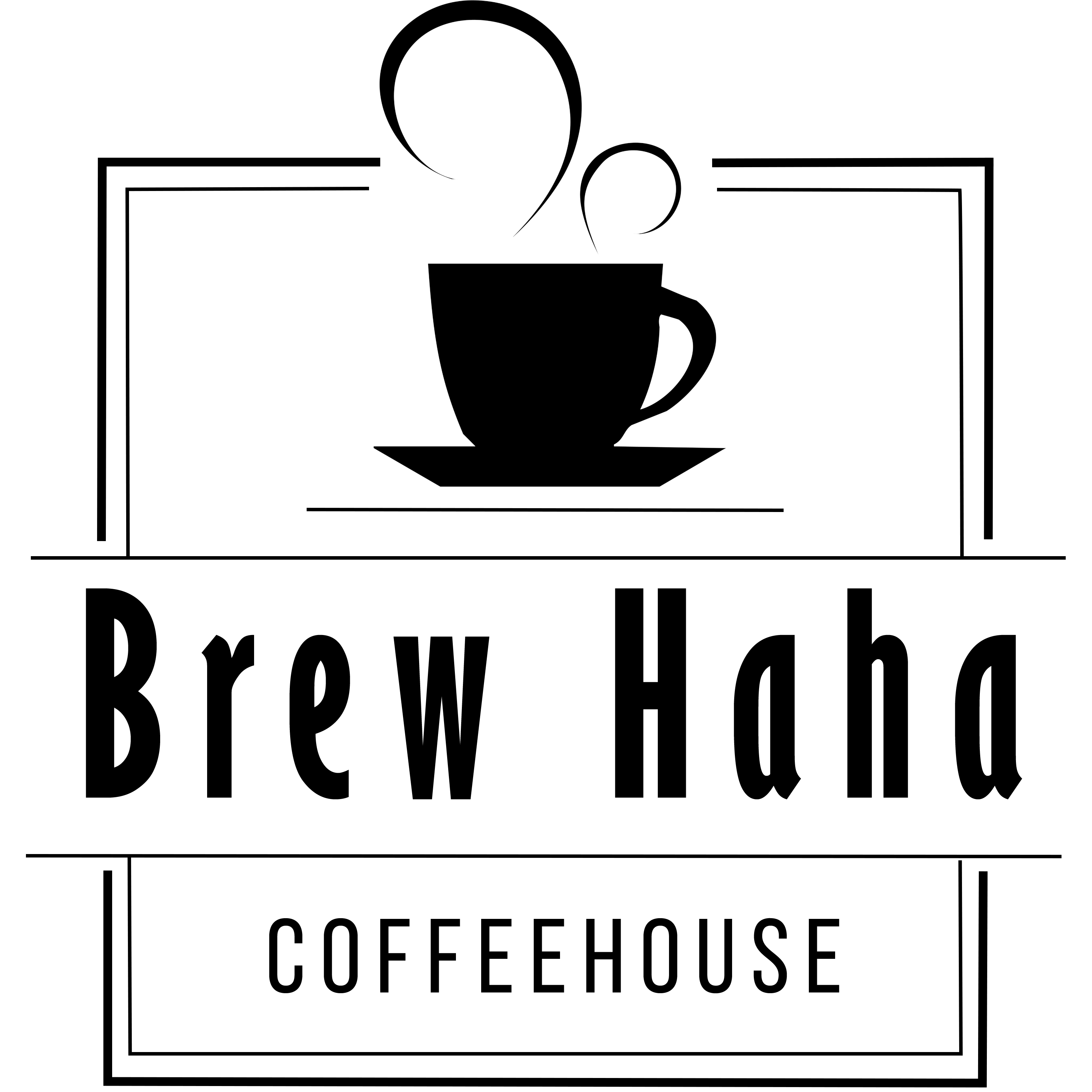 Brew Haha Coffeehouse logo